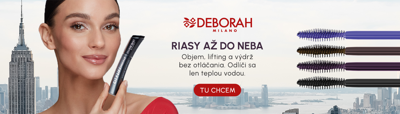 Zabudni na rozmazanú riasenku.